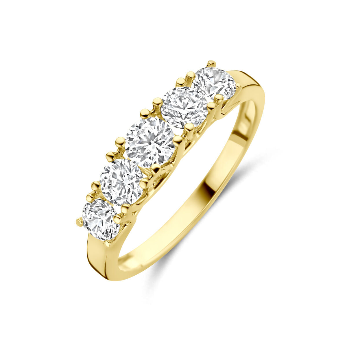 Fantasy Collection Ring zirkonia 14K geelgoud