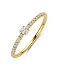14K Geelgouden Ring Diamant 0.20Ct H Si 4034674 - PansiteNederland.nl