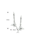 Zilver Oorhangers Dolfijn Brisur Haak 1001154 - PansiteNederland.nl