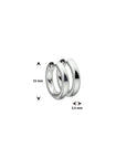 Zilver Klapoorringen 2,5 MM Rond 1001563 - PansiteNederland.nl