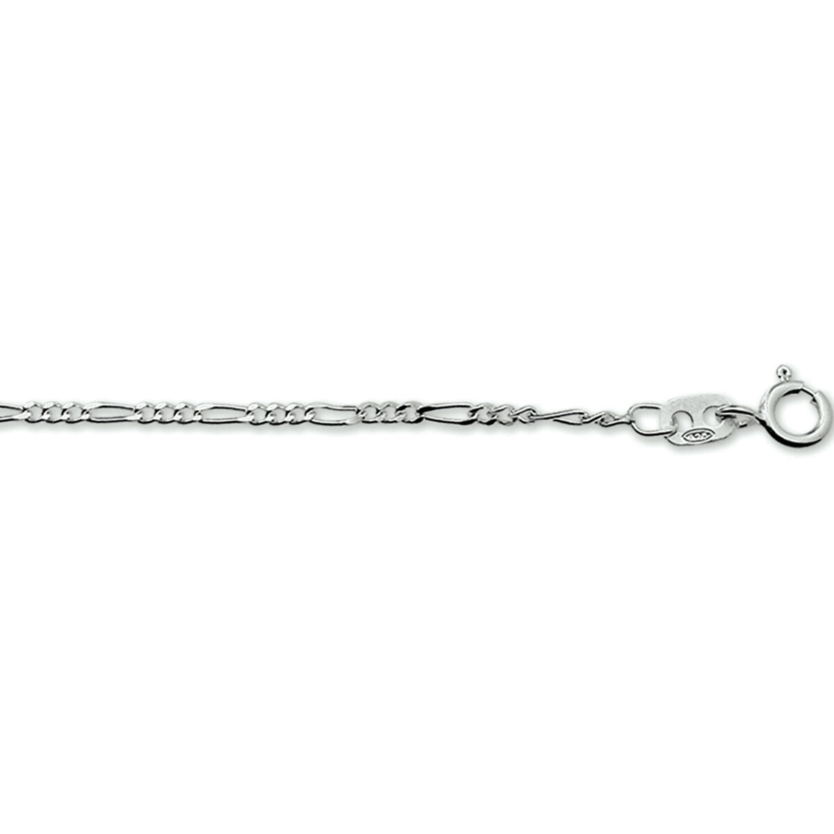 Fantasy Collection Armband figaro 1,9 mm zilver