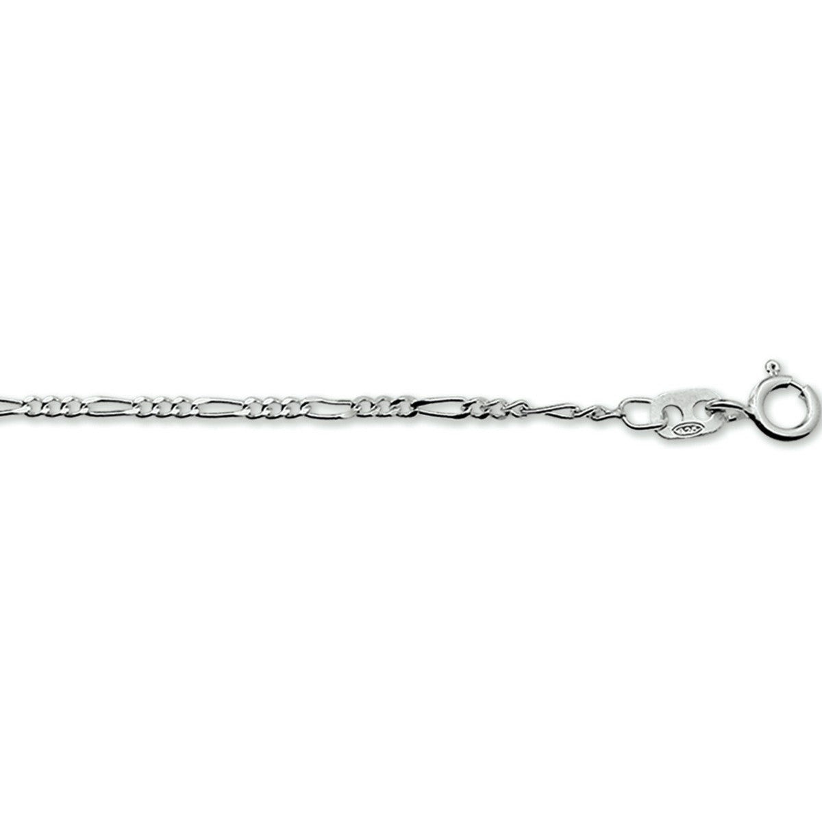 Fantasy Collection Collier figaro zilver