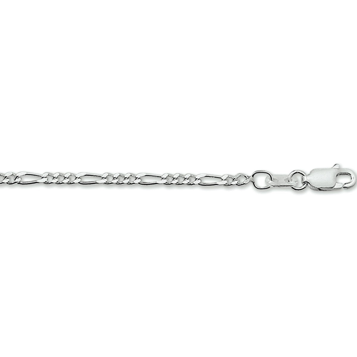 Fantasy Collection Armband figaro 2,7 mm zilver - PSN1001897
