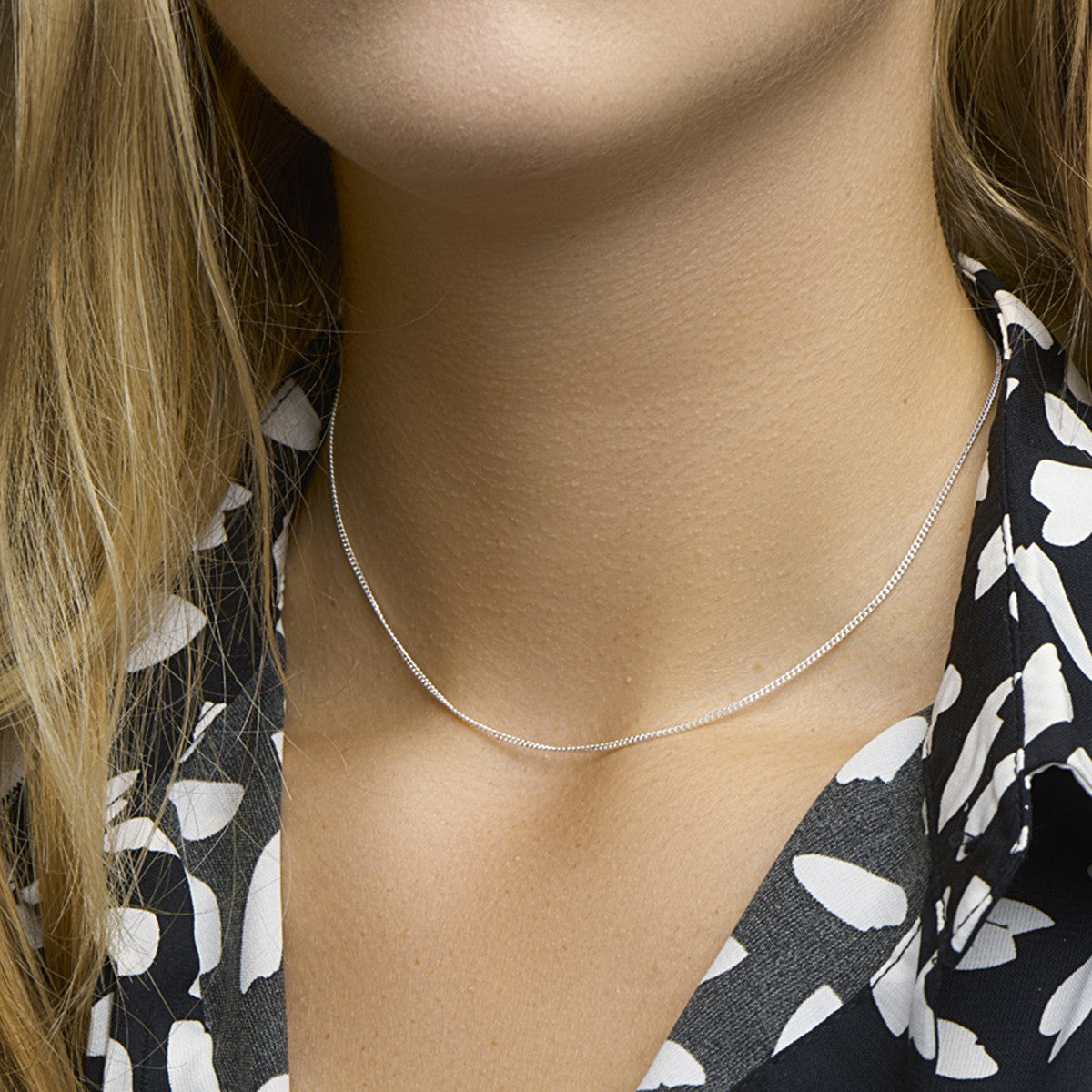 Fantasy Collection Collier gourmette 1,4 mm zilver