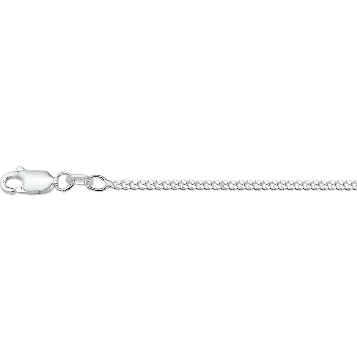 Fantasy Collection Collier gourmette 2,1 mm zilver