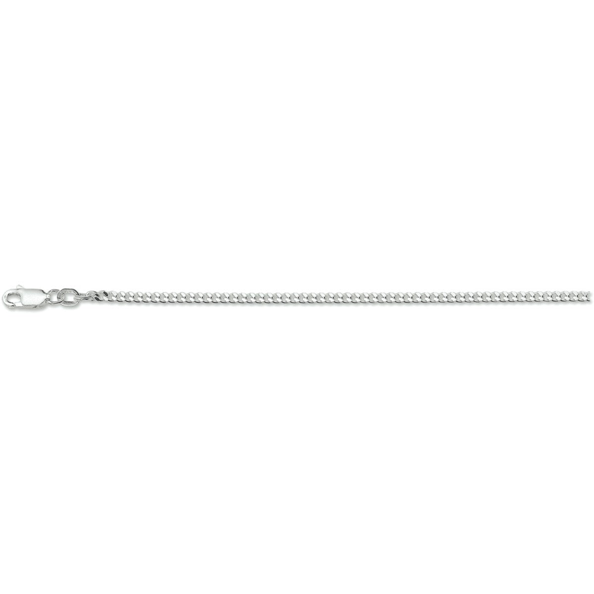 Fantasy Collection Collier gourmette 2,4 mm zilver