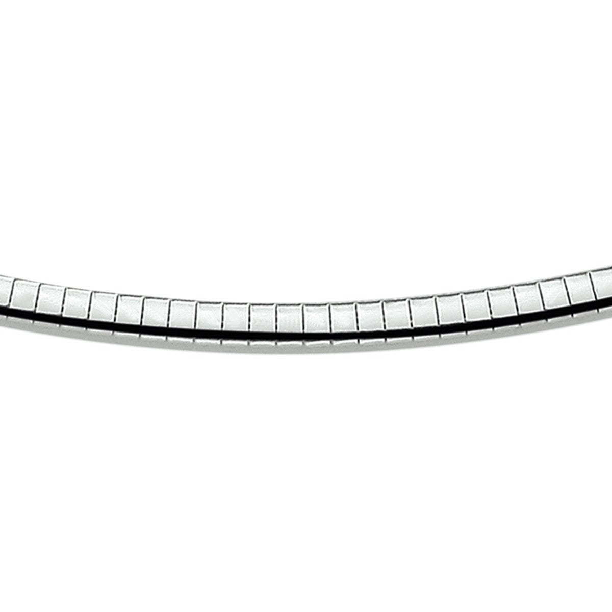 Fantasy Collection Armband omega bol 4,0 mm zilver