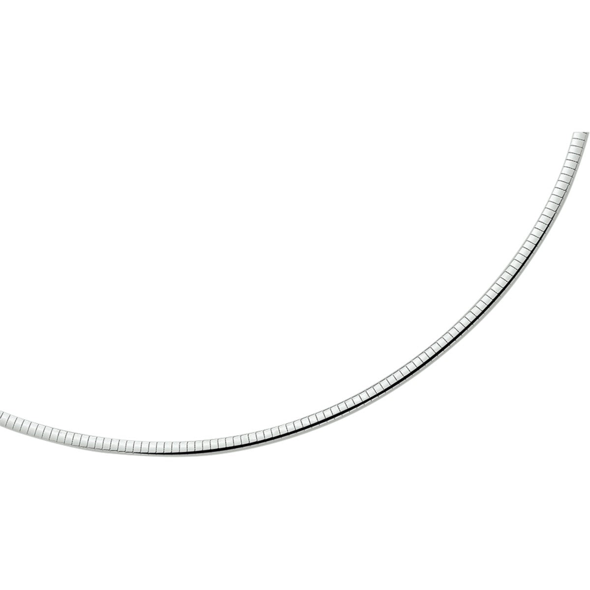 Fantasy Collection Collier omega bol 4,0 mm zilver