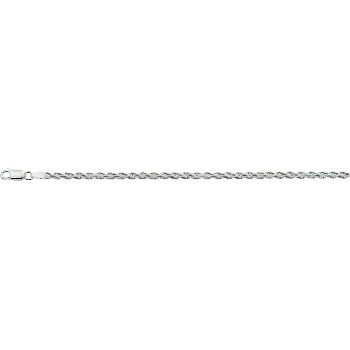 Fantasy Collection Armband koord 3,0 mm zilver
