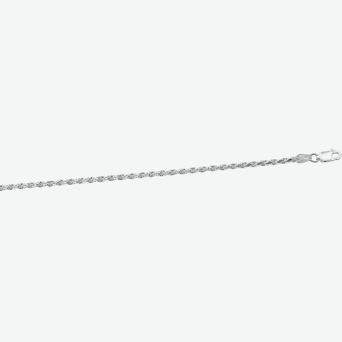 Fantasy Collection Armband koord gediamanteerd 2,8 mm zilver