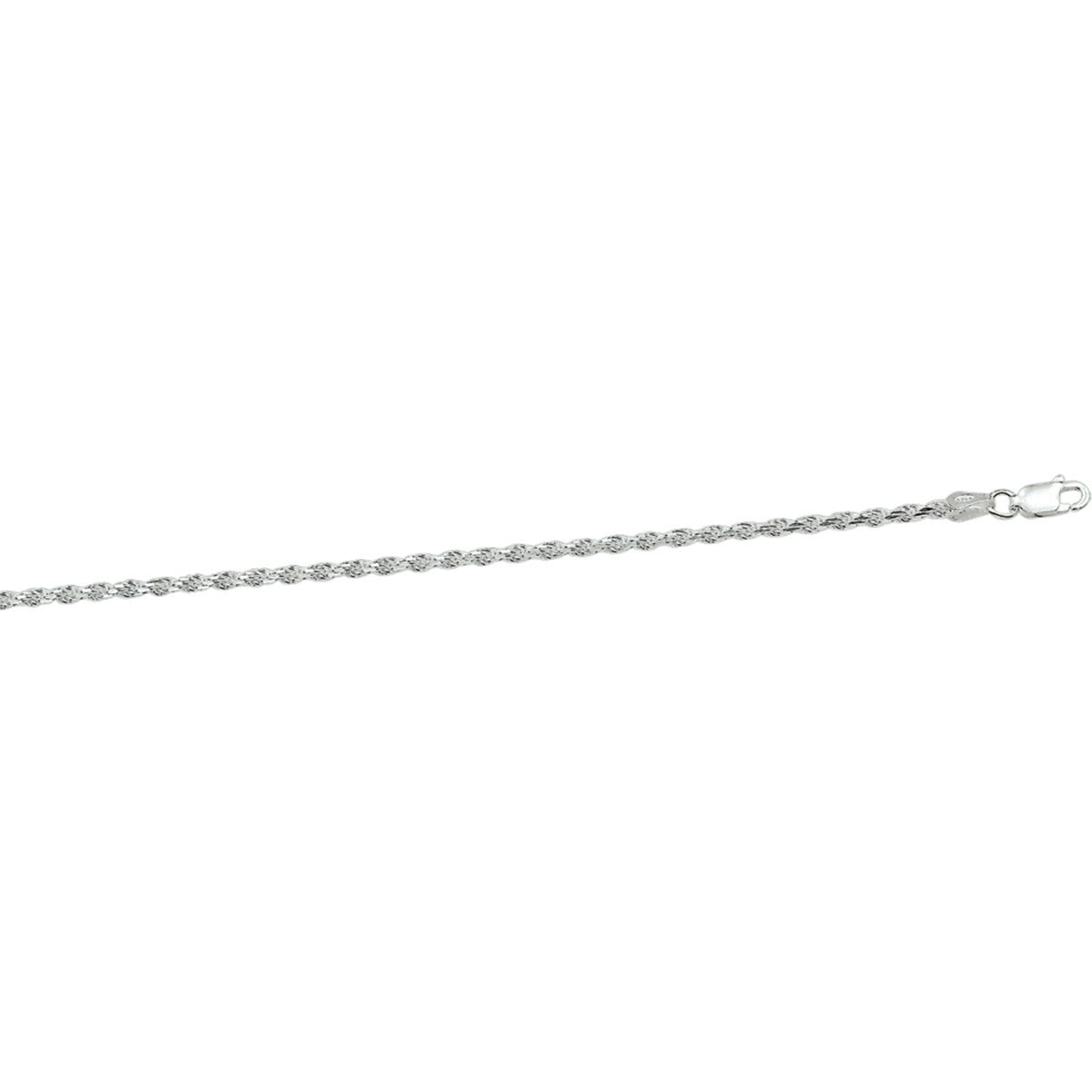 Fantasy Collection Collier koord gediamanteerd 2,8 mm zilver