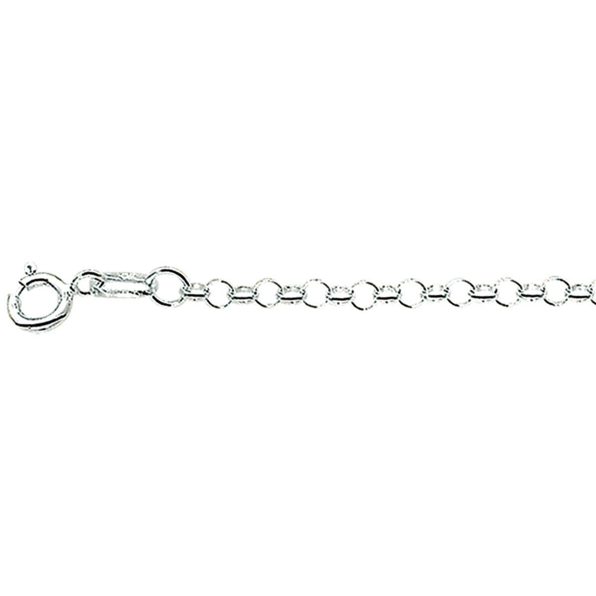 Fantasy Collection Collier jasseron 2,6 mm zilver