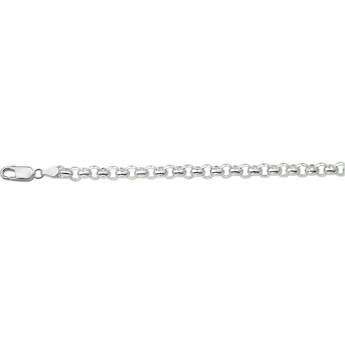 Fantasy Collection Armband jasseron 4,5 mm zilver - PSN1007688