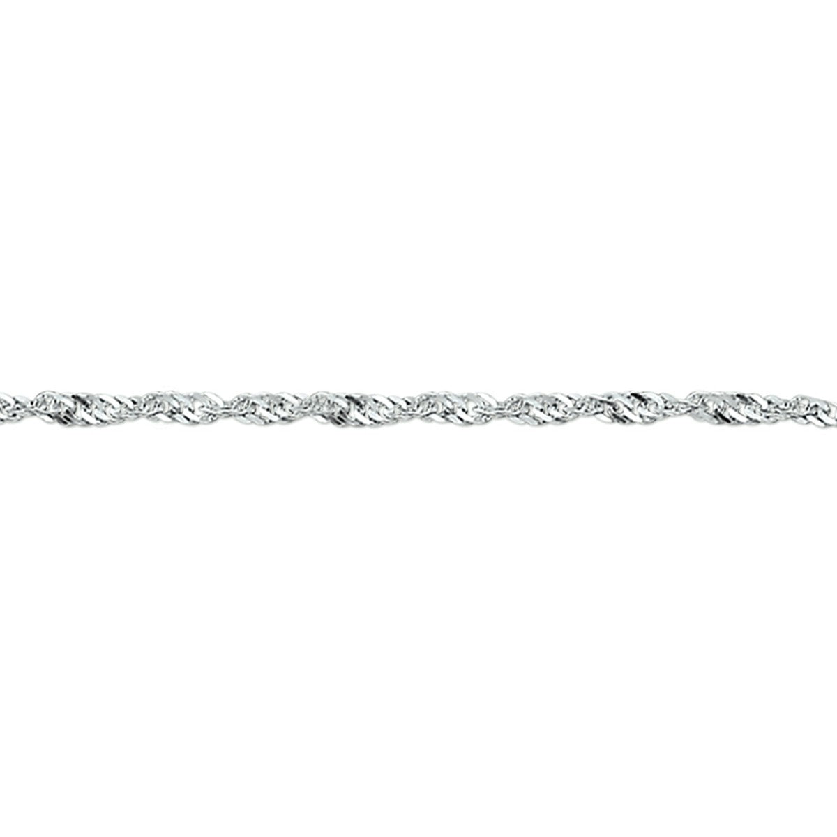 Fantasy Collection Collier singapore 2,9 mm zilver
