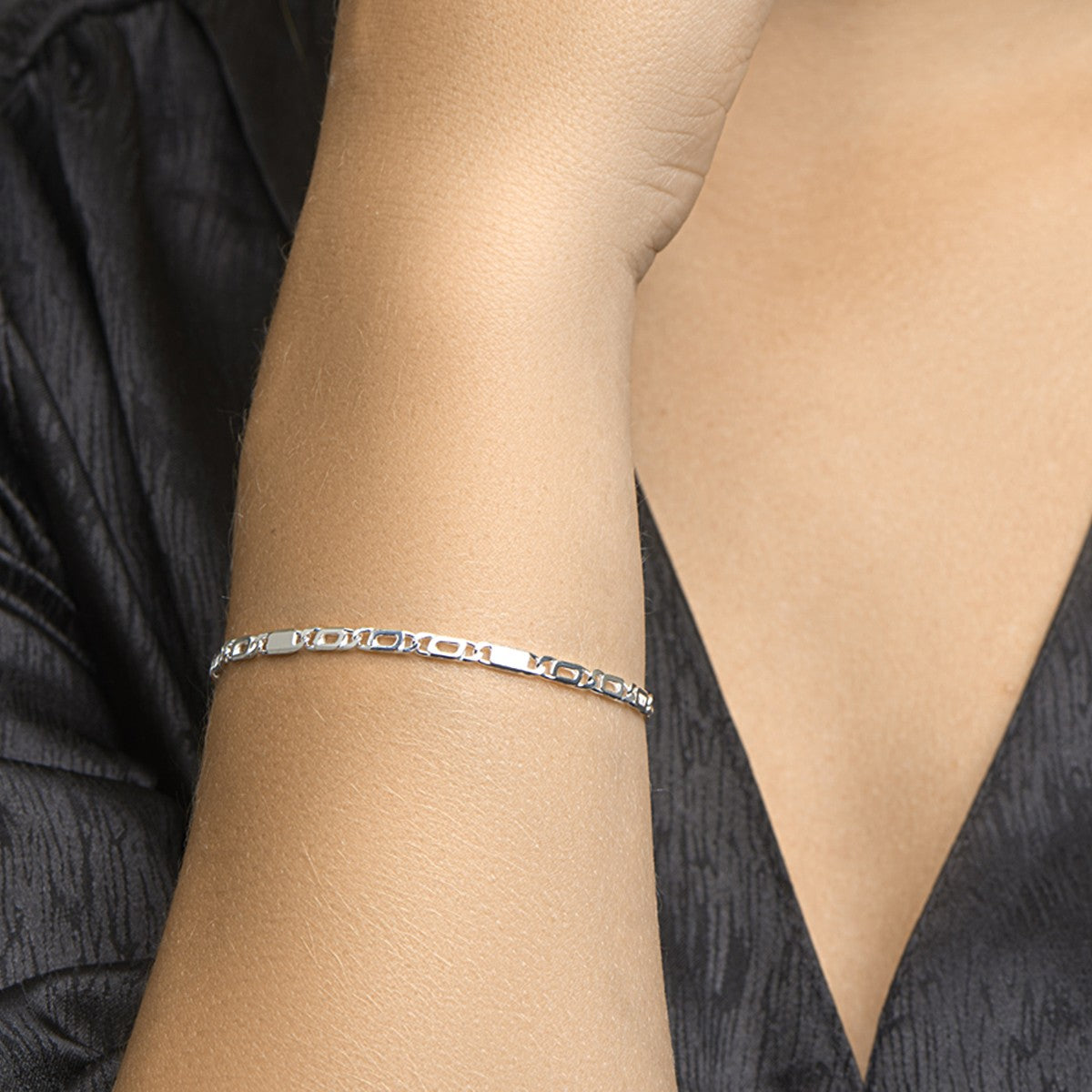 Fantasy Collection Armband valkenoog 2,9 mm 18 cm zilver