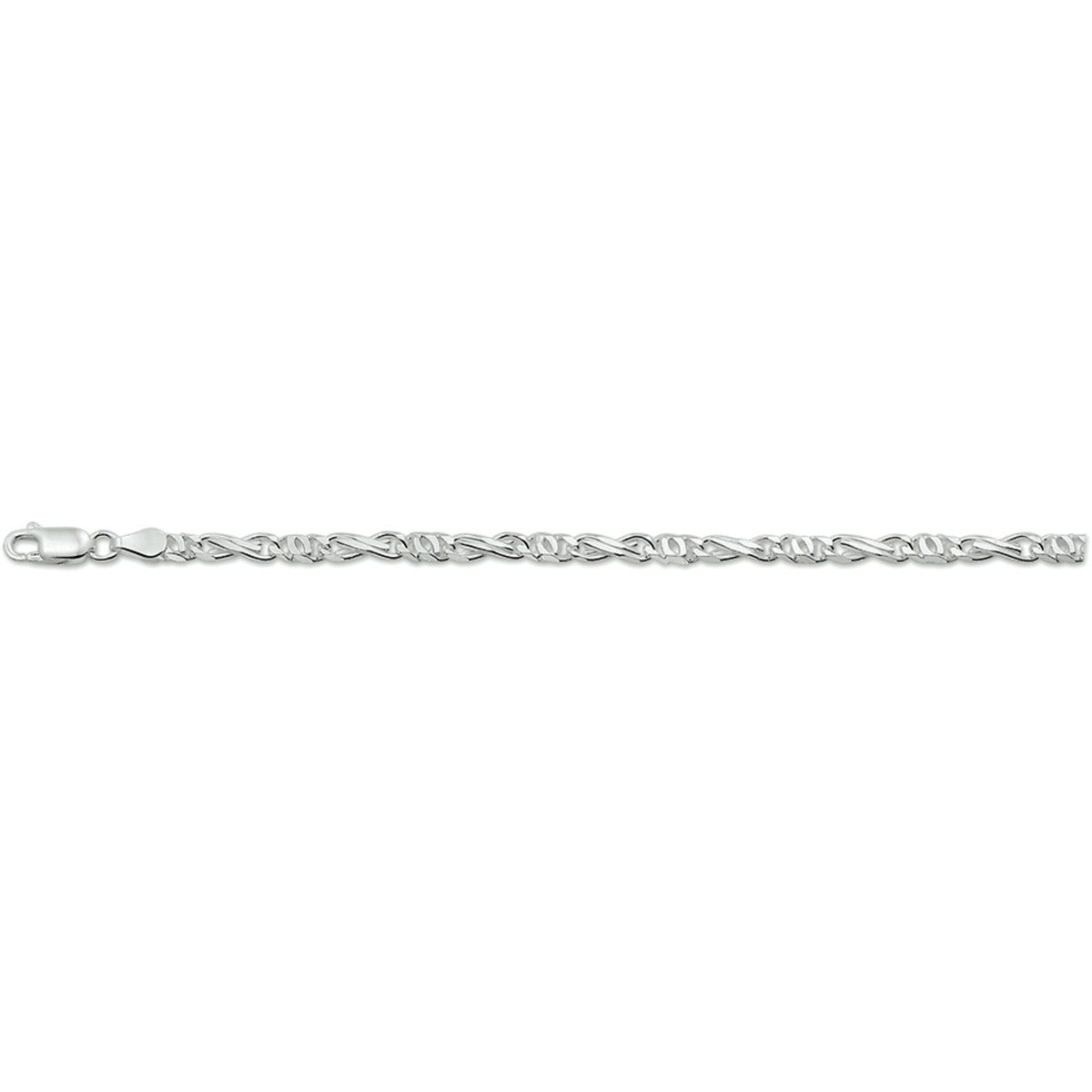 Fantasy Collection Armband valkenoog 4,0 mm 19 cm zilver