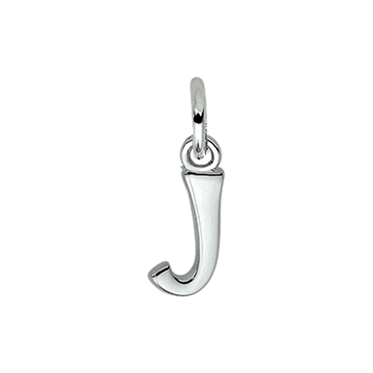 Fantasy Collection Hanger letter J 12,5 mm zilver - PSN1002771