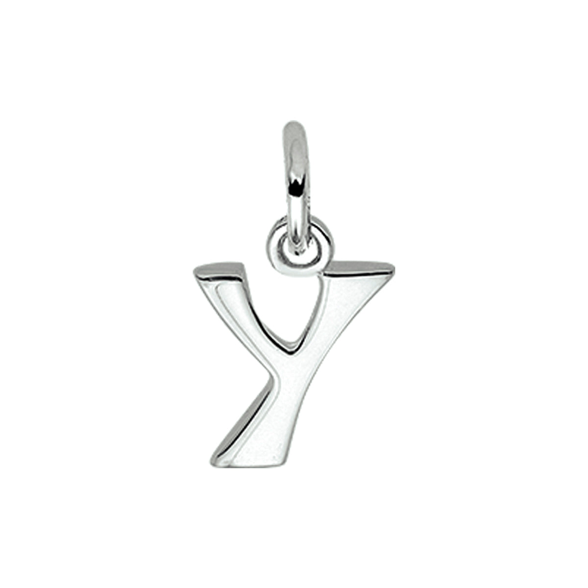 Fantasy Collection Hanger letter Y 12 mm zilver - PSN1002842