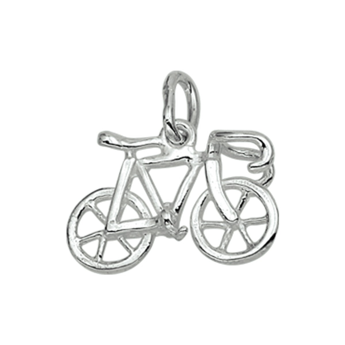 Fantasy Collection Hanger wielrenfiets zilver