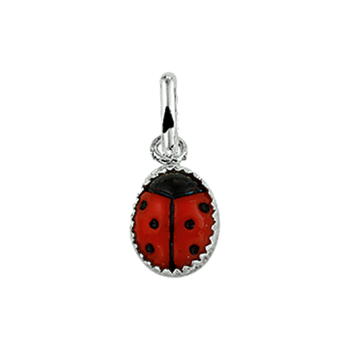 Fantasy Collection Hanger lieveheersbeestje zilver