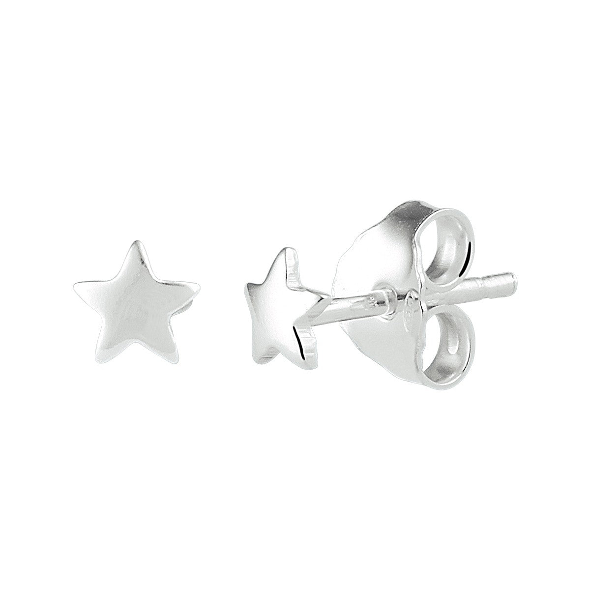 Fantasy Collection Oorbellen ster zilver