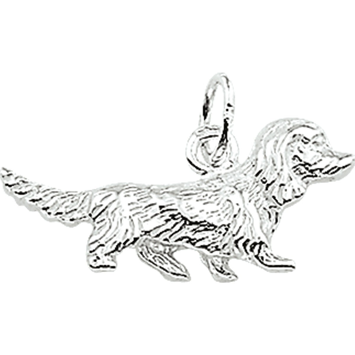 Fantasy Collection Hanger teckel zilver