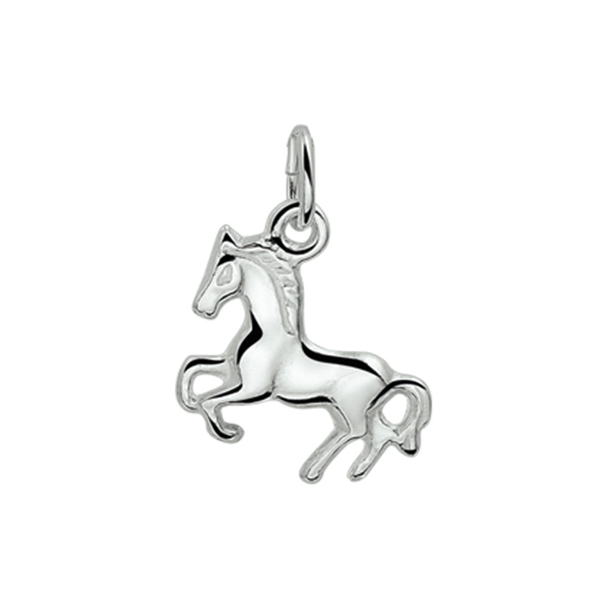 Fantasy Collection Hanger paard 12,5 mm zilver
