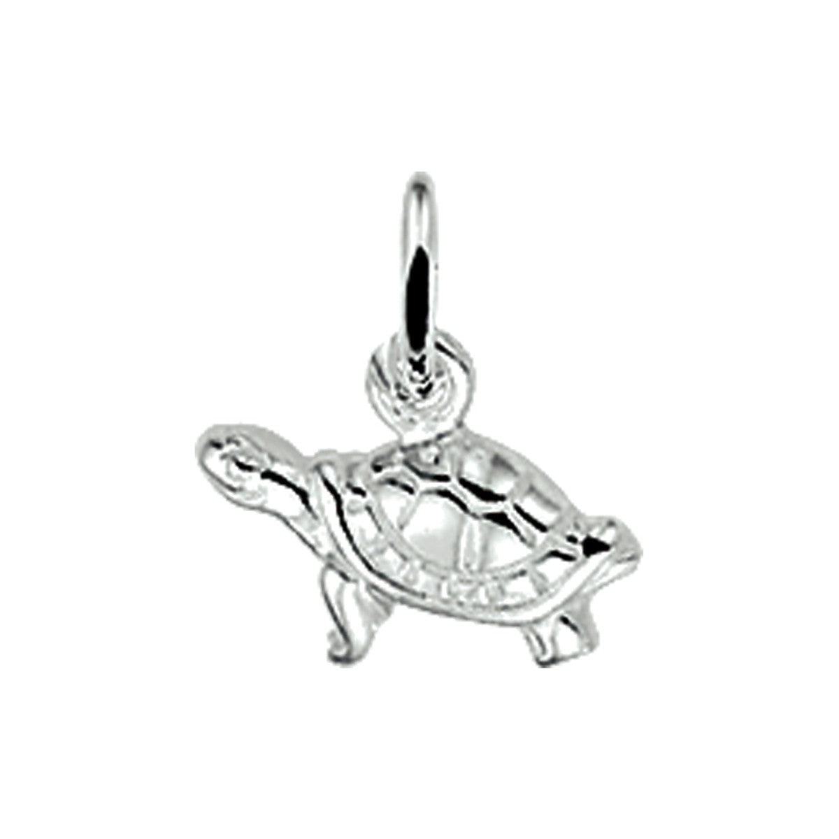 Fantasy Collection Hanger schildpad 11 mm zilver