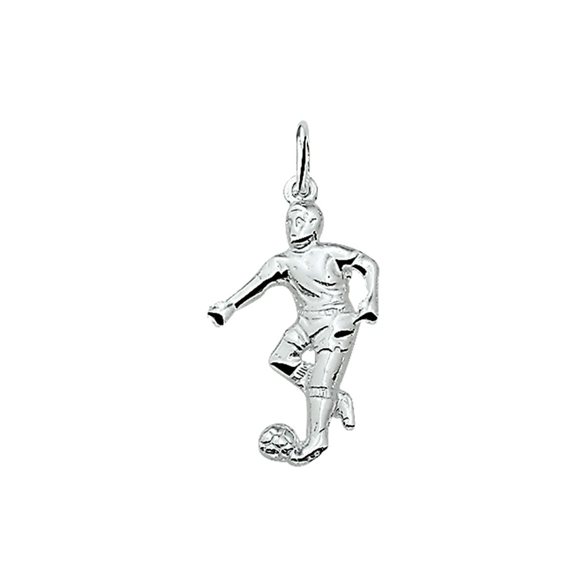 Fantasy Collection Hanger voetballer zilver - PSN1003953