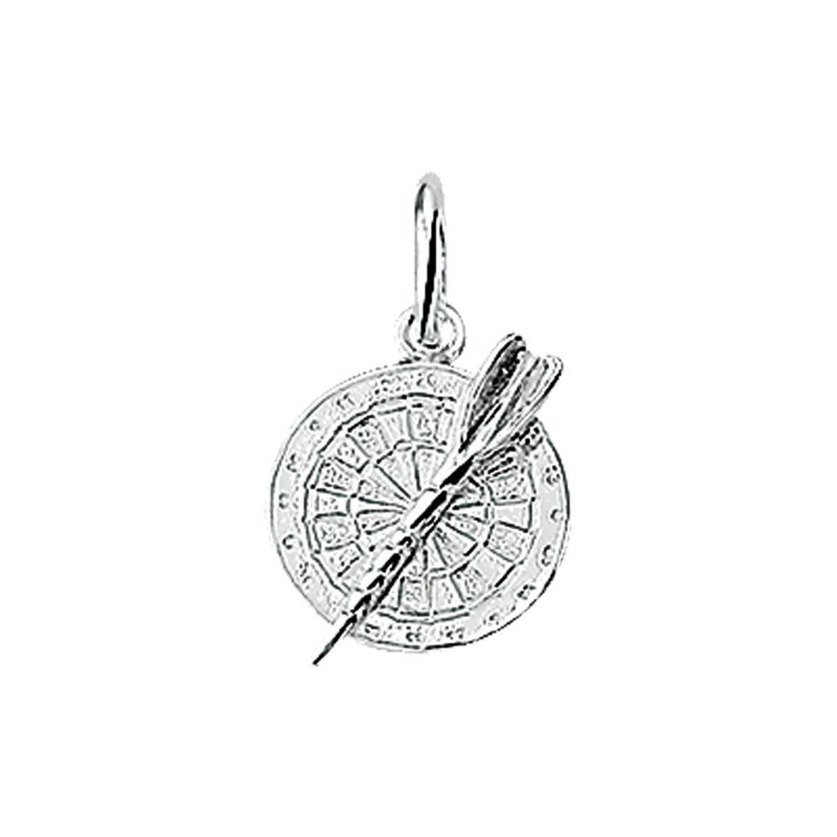 Fantasy Collection Hanger dartbord en pijl zilver - PSN1004000