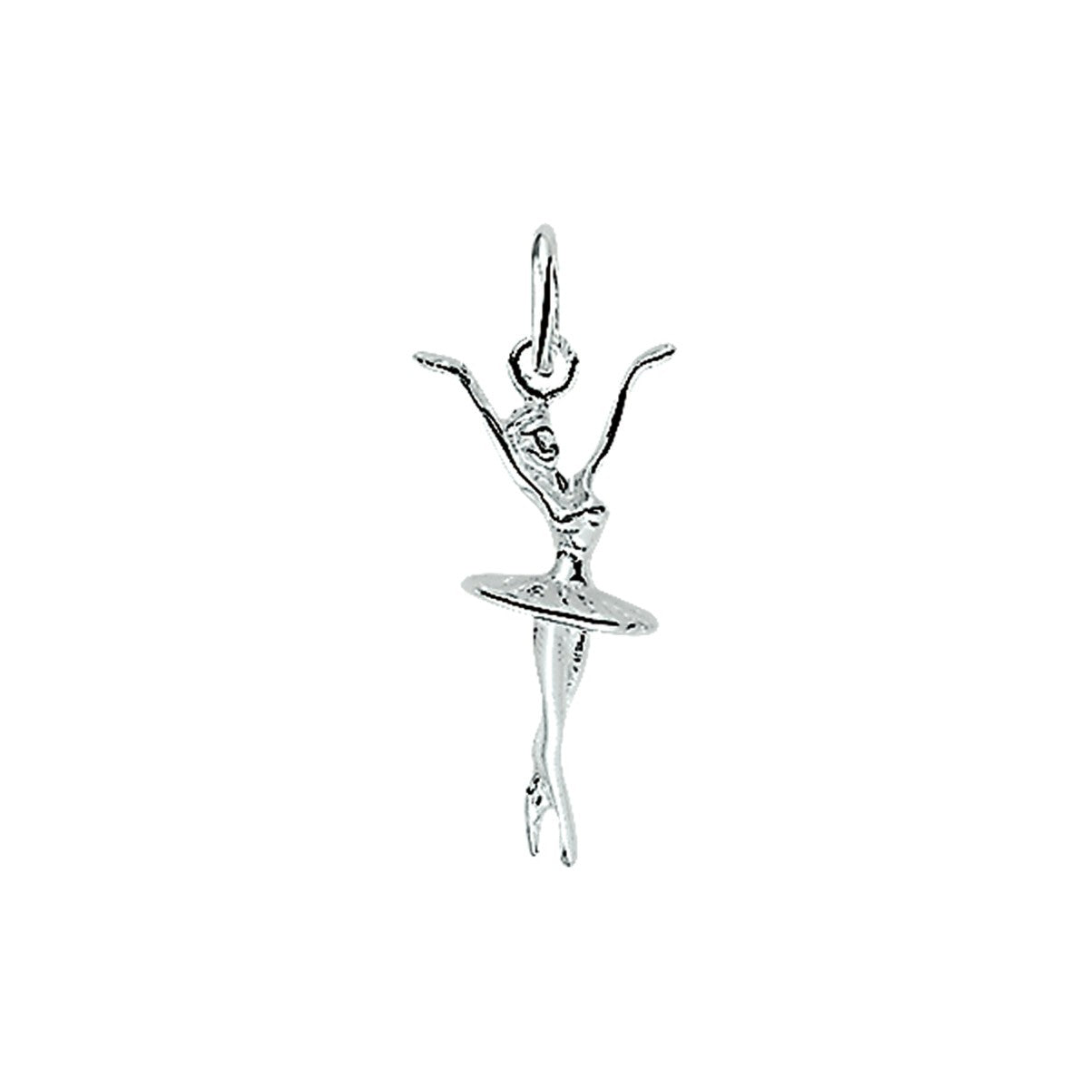 Fantasy Collection Hanger ballerina zilver