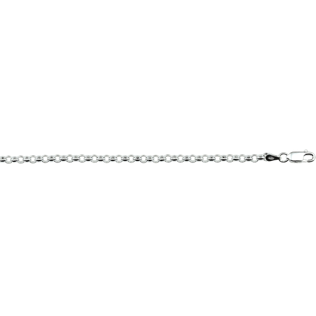 Fantasy Collection Armband jasseron 2,5 mm zilver