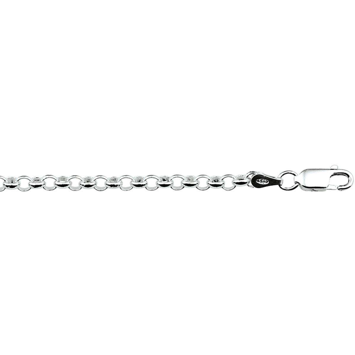 Fantasy Collection Armband jasseron 3,6 mm zilver