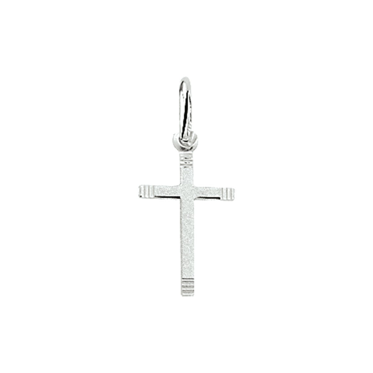 Fantasy Collection Hanger kruis gediamanteerd zilver