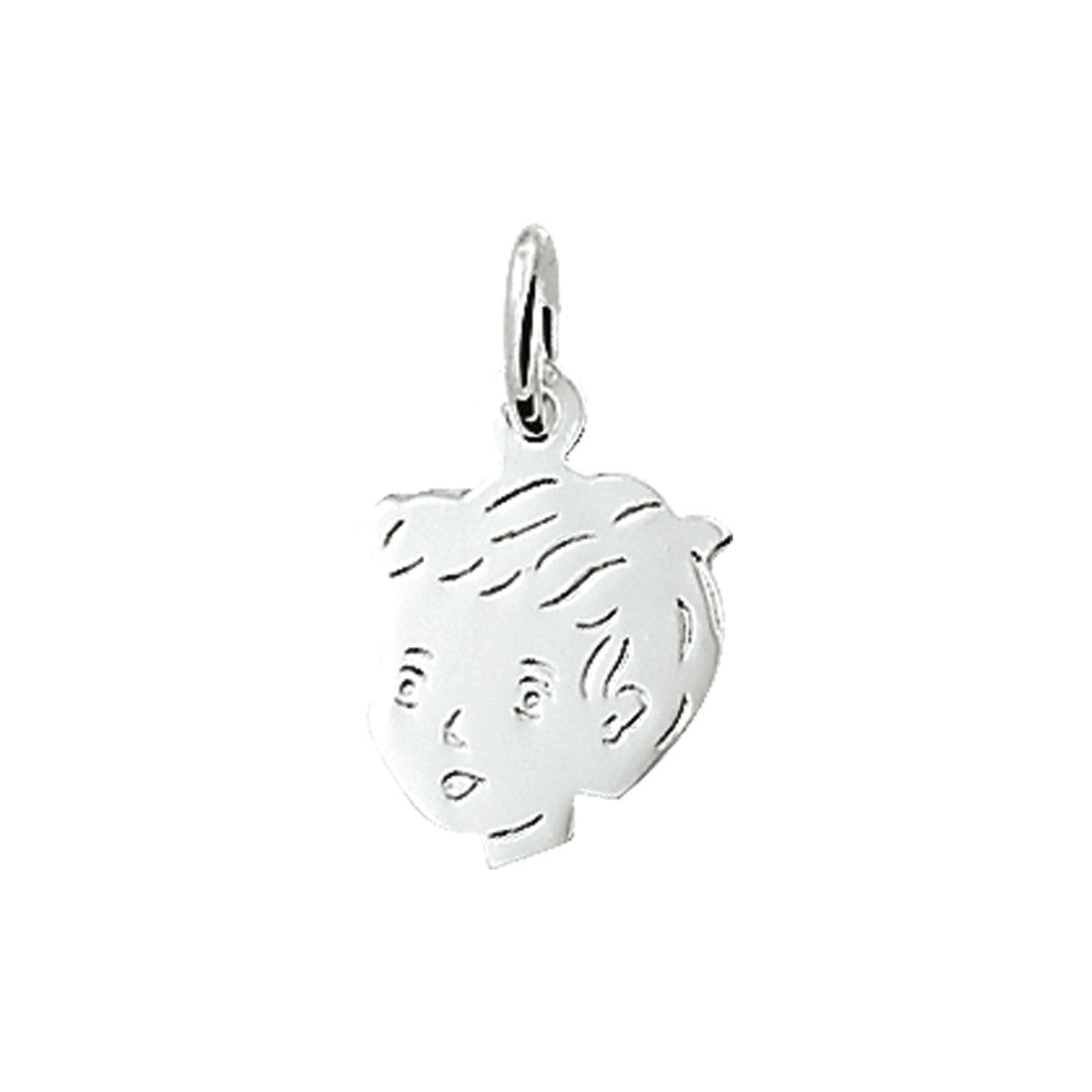 Fantasy Collection Hanger jongen 12 mm zilver - PSN1005203