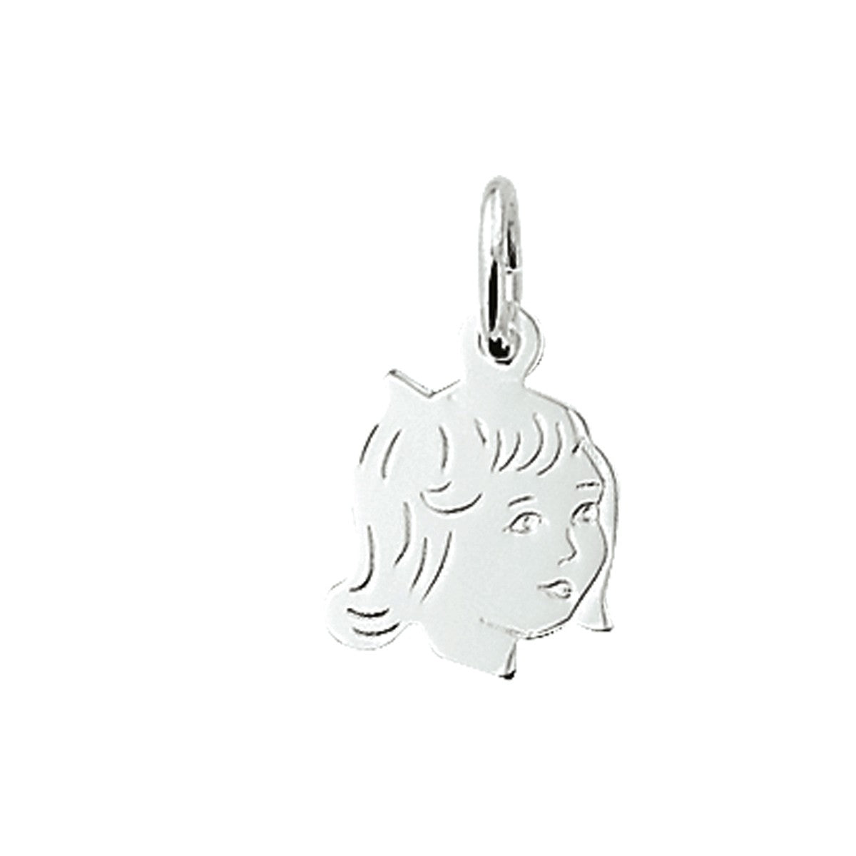 Fantasy Collection Hanger meisje 10,5 mm zilver