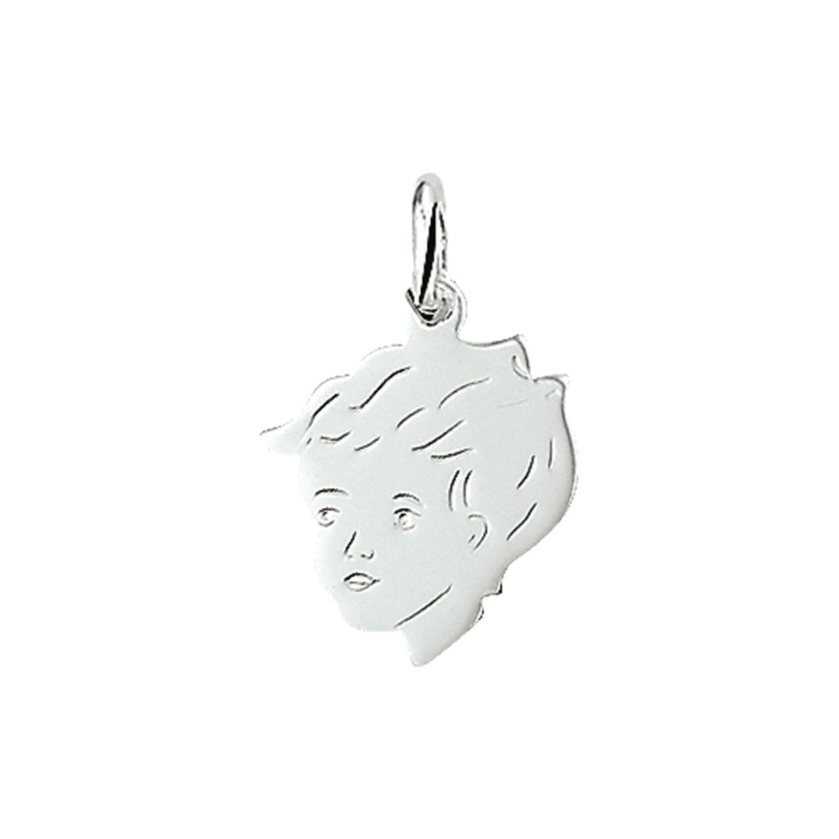 Fantasy Collection Hanger jongen 15 mm zilver