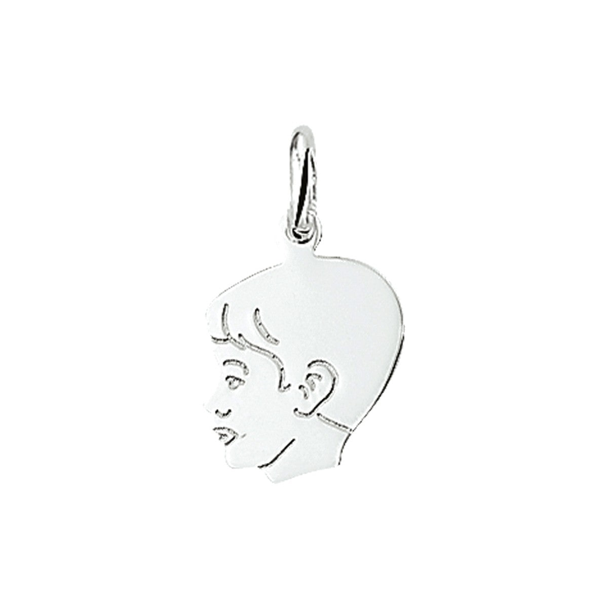 Fantasy Collection Hanger jongen 13 mm zilver