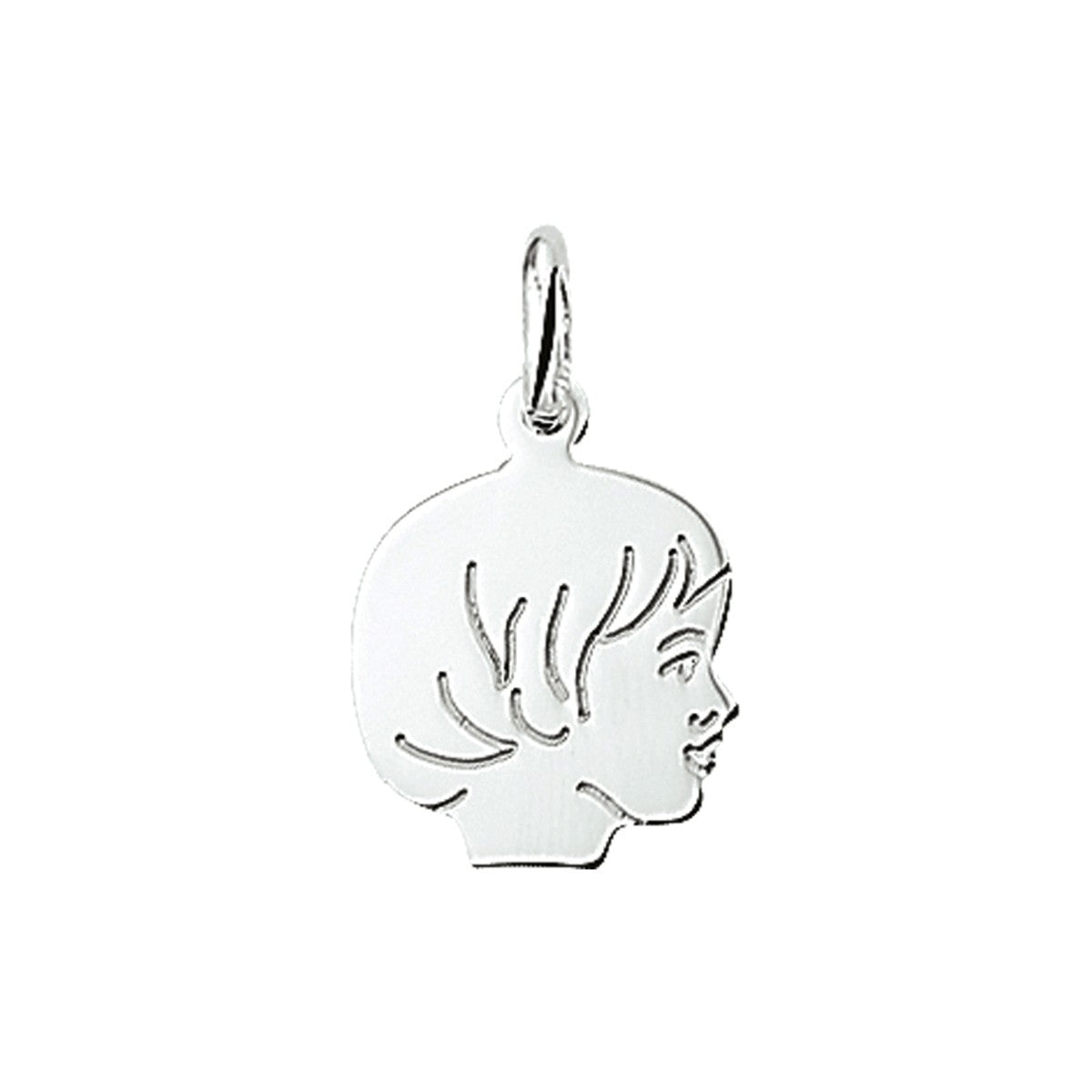 Fantasy Collection Hanger meisje 12,5 mm zilver