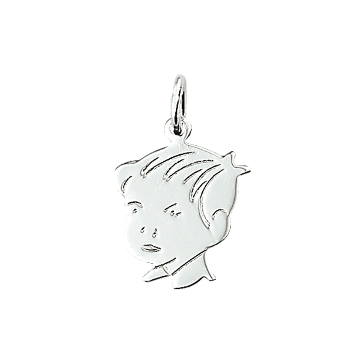 Fantasy Collection Hanger jongen 16 mm zilver
