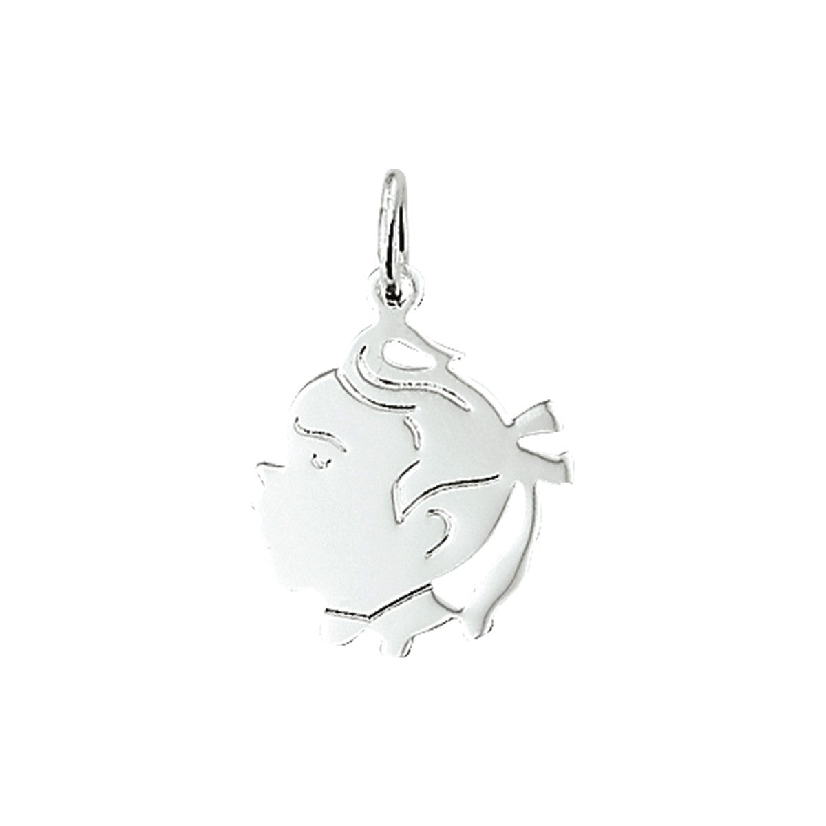 Fantasy Collection Hanger meisje 17,5 mm zilver