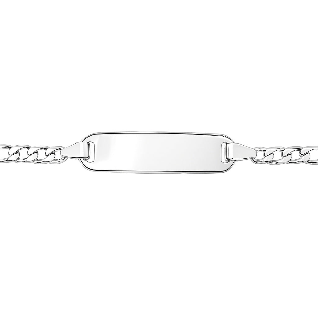 Zilveren Graveerarmband hart plaat 5,0 mm 11-13 cm - 1005685 - PansiteNederland.nl