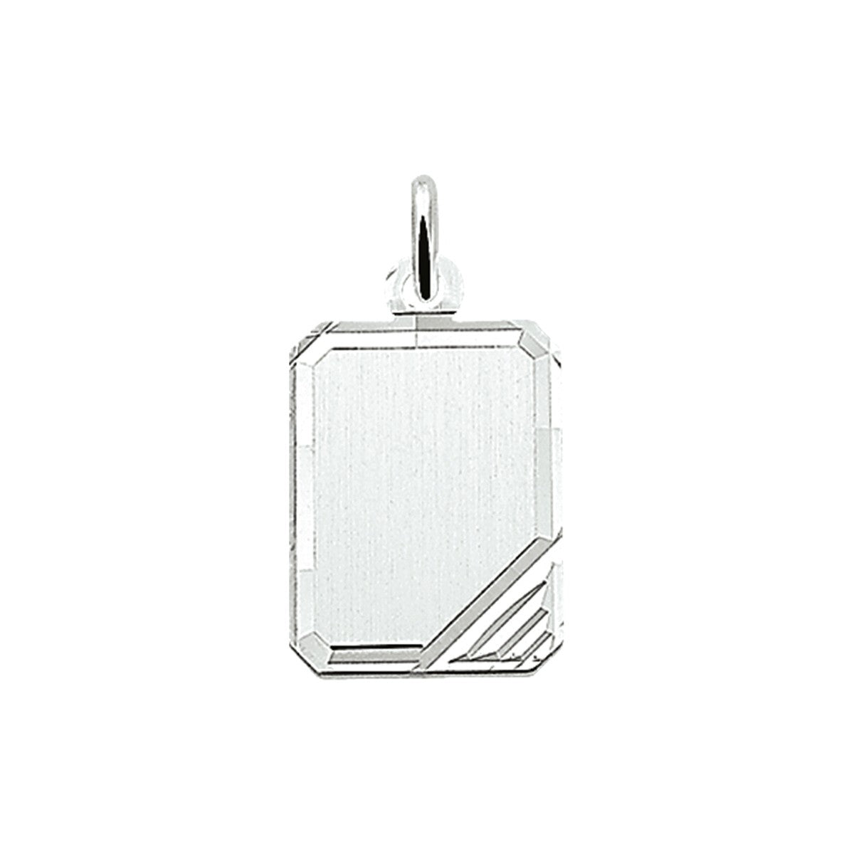 Fantasy Collection Graveerhanger gediamanteerd zilver