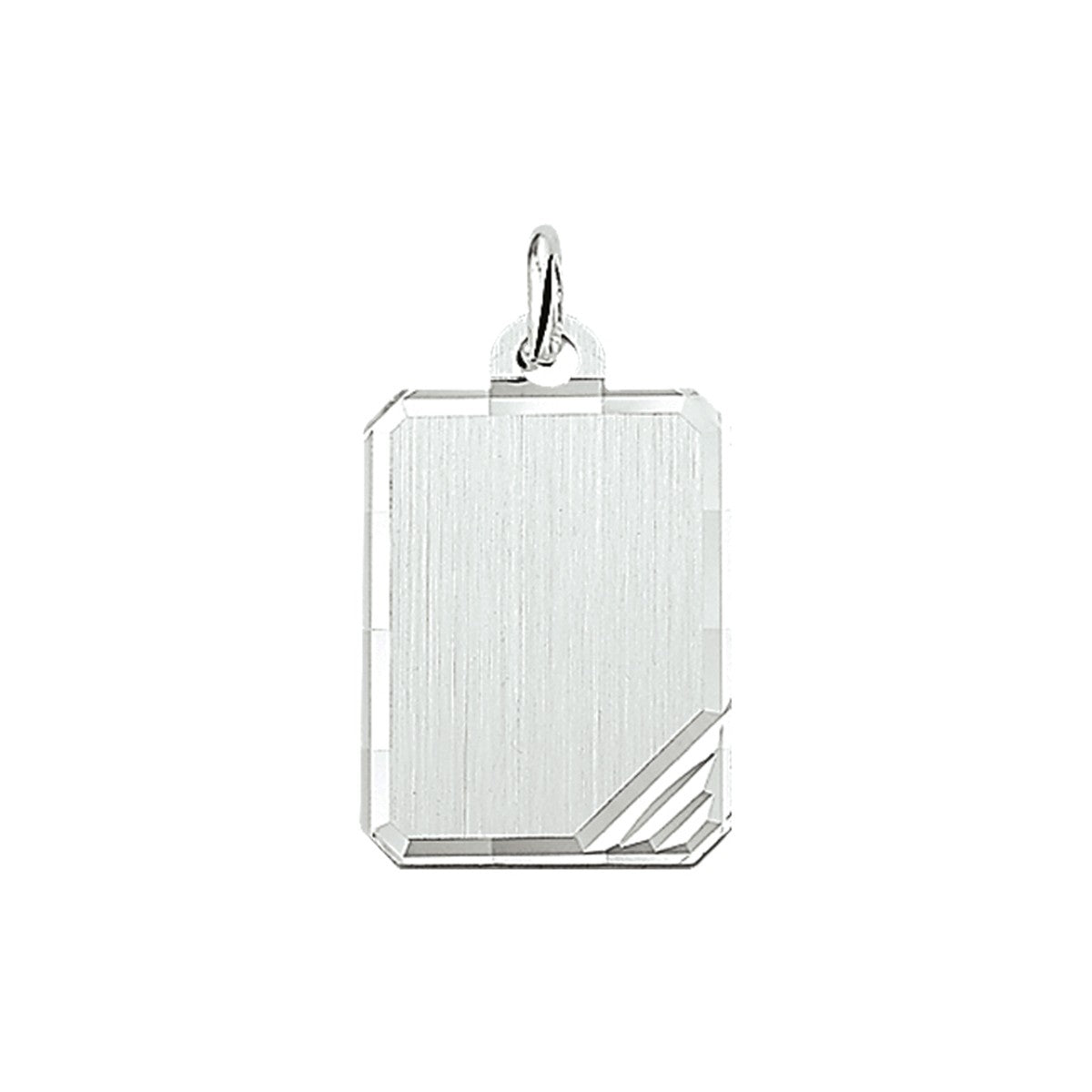 Fantasy Collection Graveerhanger gediamanteerd zilver