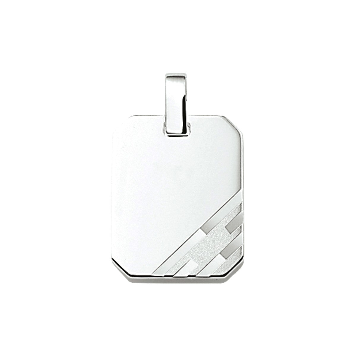 Fantasy Collection Graveerhanger poli/mat zilver