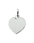 Zilveren graveerhartje gediamanteerd 1005888 - PansiteNederland.nl