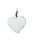 Zilveren Graveerhartje gediamanteerd - 1005896 - PansiteNederland.nl