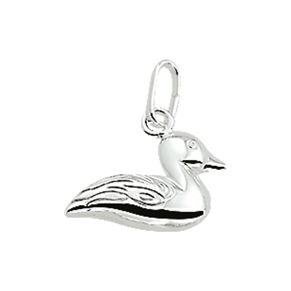 Fantasy Collection Hanger eend 11 mm zilver