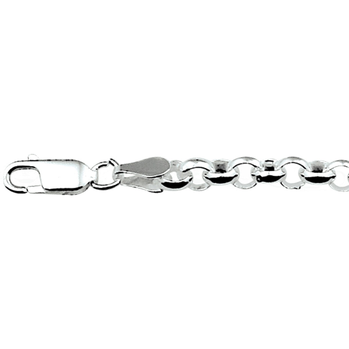 Fantasy Collection Armband jasseron 4,5 mm zilver