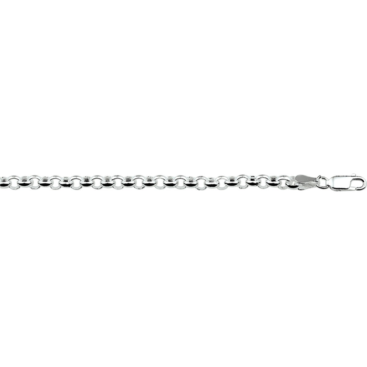 Fantasy Collection Armband jasseron 4,5 mm zilver